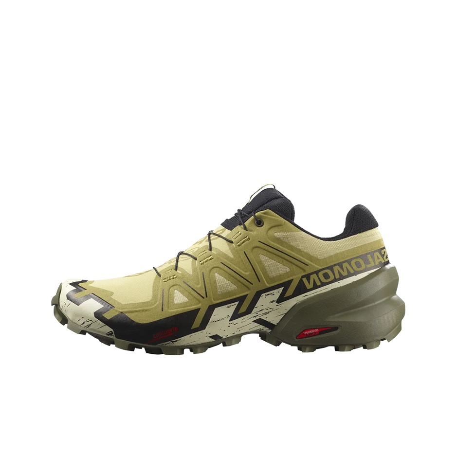 Salomon Shoes Speedcross 6 - รองเท้ากลางแจ้ง SALOMON Speedcross 6 สำหรับผู้ชาย สีเขียว
