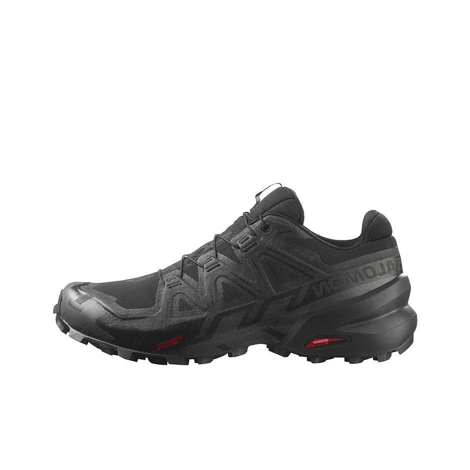 Salomon Shoes Speedcross 6 - รองเท้าวิ่งเทรล SALOMON Speedcross 6 สำหรับผู้ชาย สีดำ