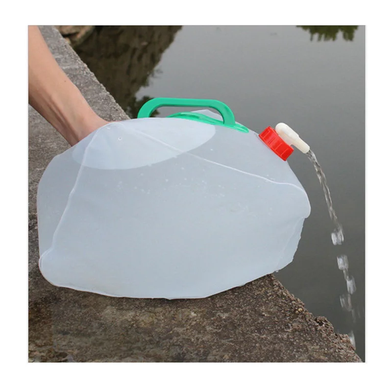 ถังน้ำแบบพับเก็บได้สำหรับ10L ถ - Water Bag Collapsible บทวิจารณ์และราคา