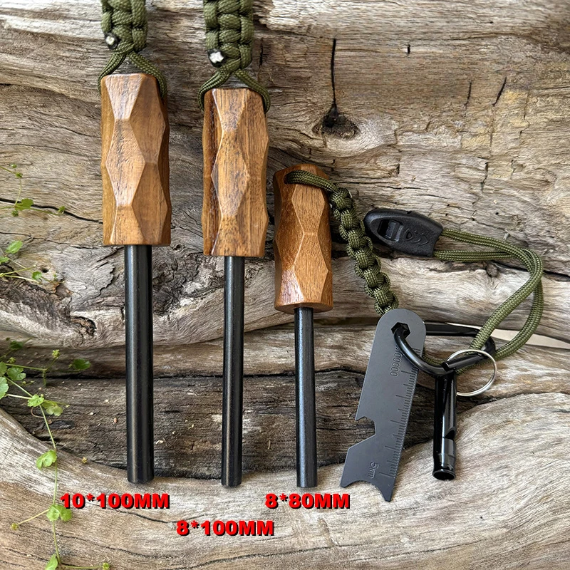 ที่จุดไฟแบบ Flint สำหรับกิจกรร - Magnesium Fire Starter บทวิจารณ์และราคา